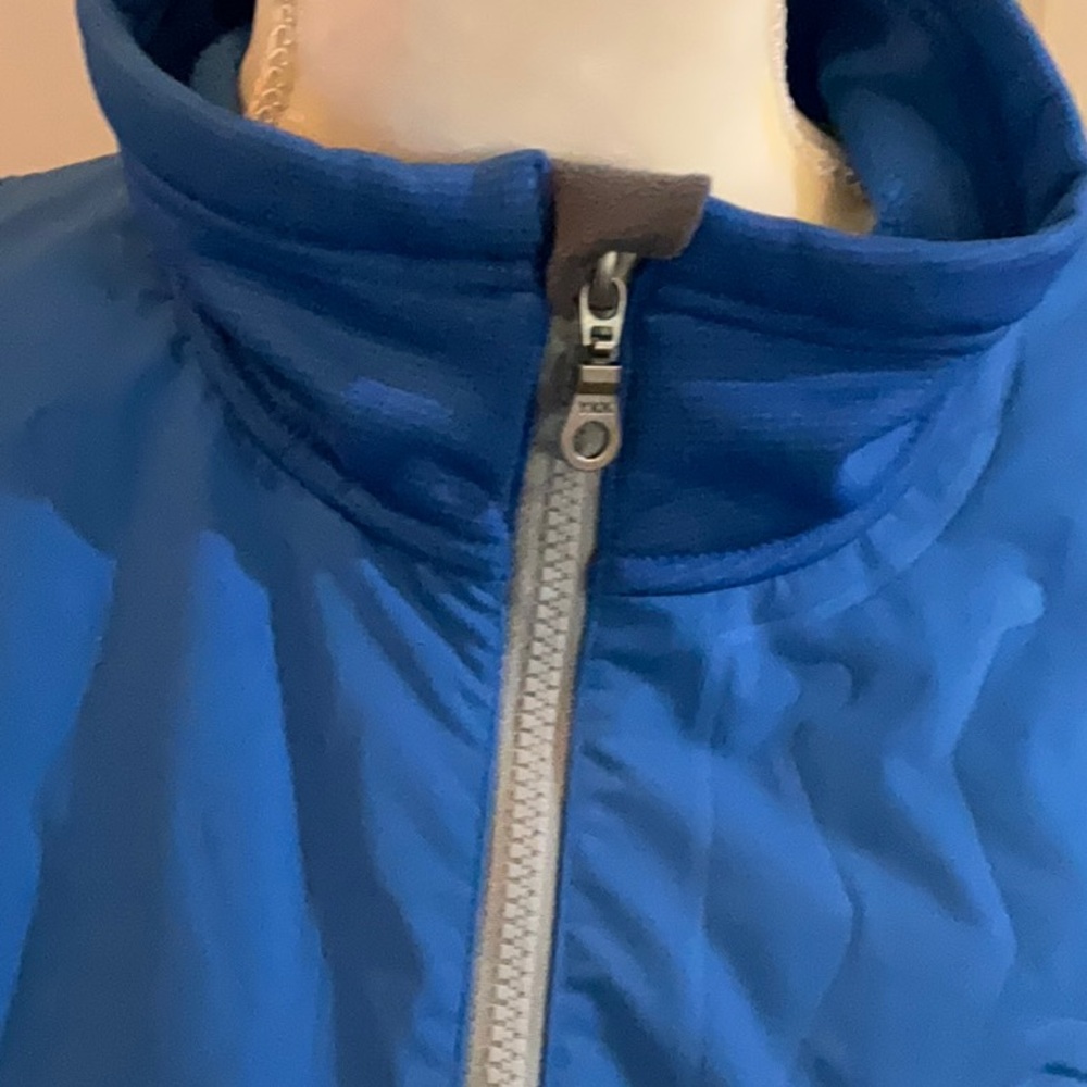 Men's Blue Nudown Inflatable Softshell Vest - Picture 2 of 10